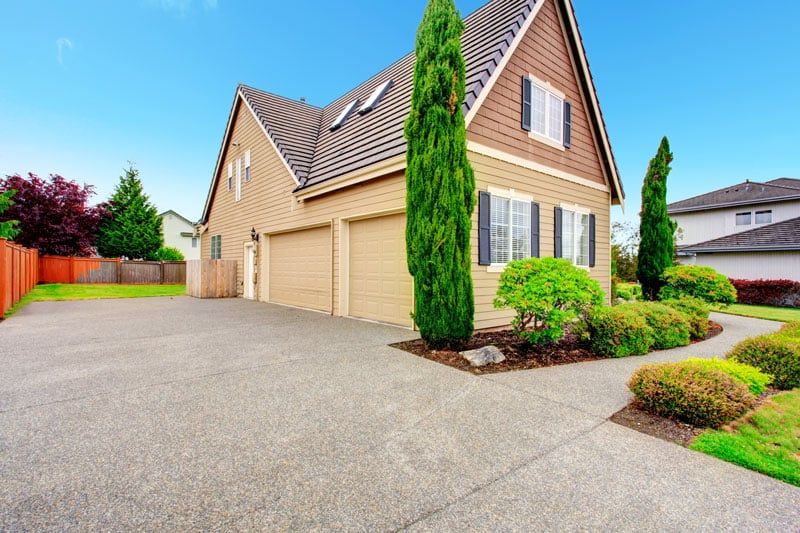 Residential concrete driveways in Traverse City, MI