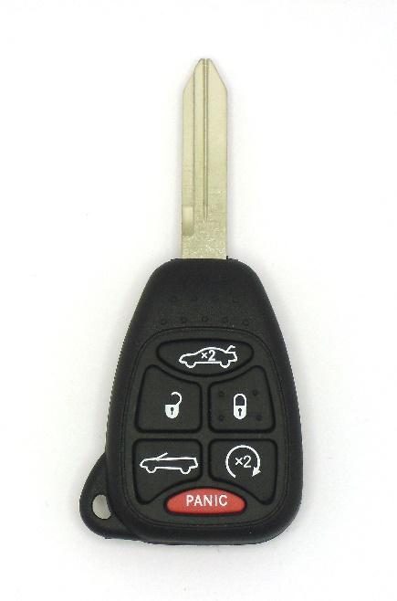 Transponder Keys — Black Chrysler Remote Head Key in Fort Bend, Indiana Transponder Keys — Black Chrysler Remote Head Key in Fort Bend, Indiana