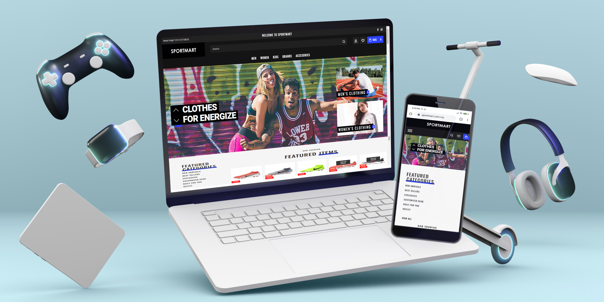Responsive eCommerce Online Store Designs