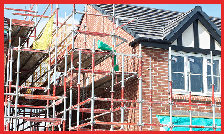 Residential scaffolding