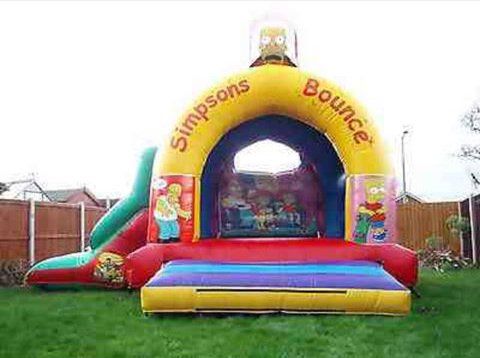 Bouncy castle for events