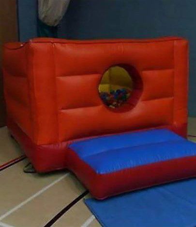 Bouncy castle for kids at a party