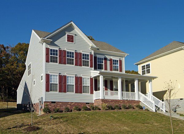 HardiePlank Lap Siding in Light Mist