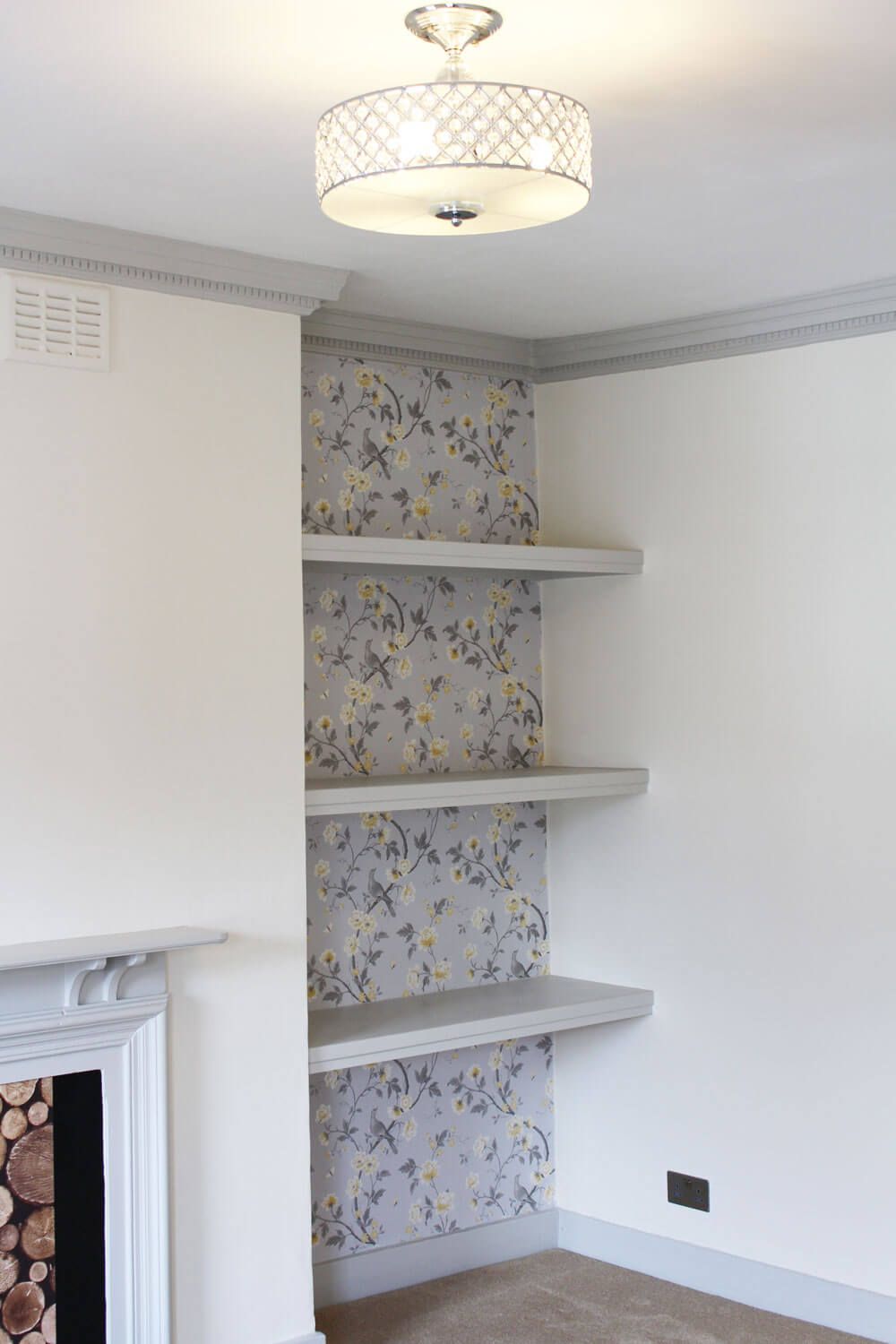corner of a modern room