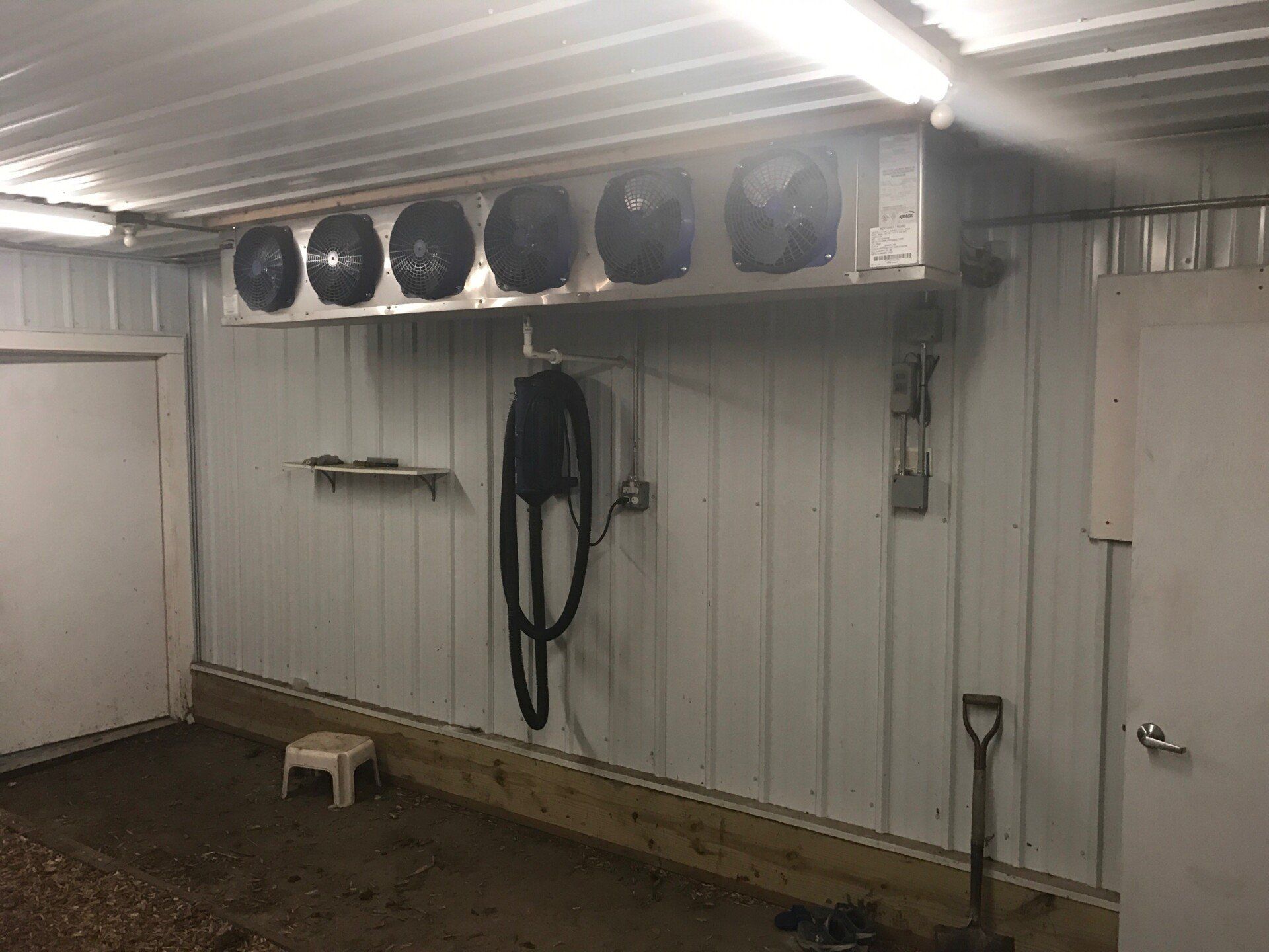 Vent From Cattle Cooler Room – Moline, IL - A & A Refrigeration
