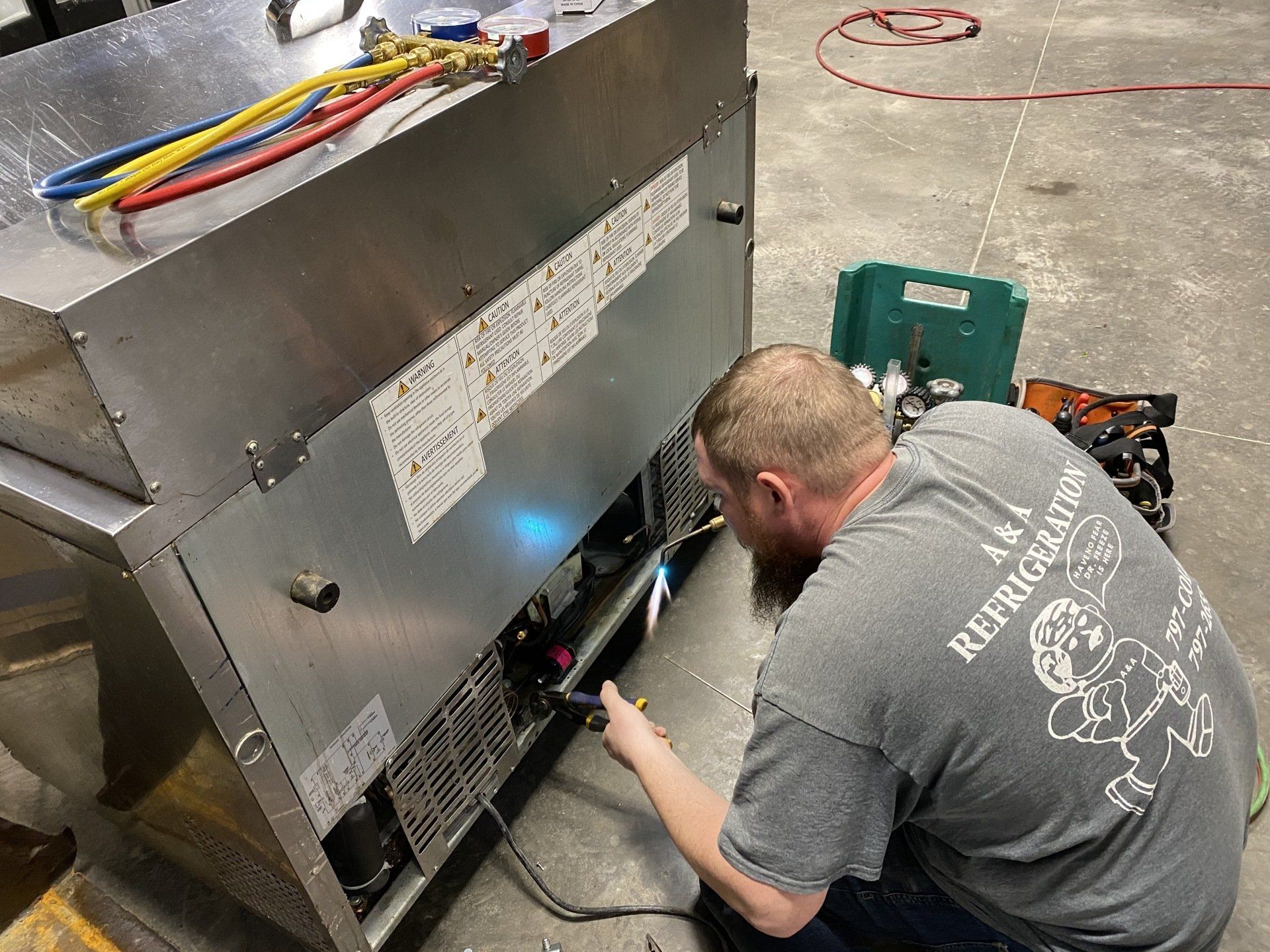 Refrigerator Machine – Moline, IL - A & A Refrigeration