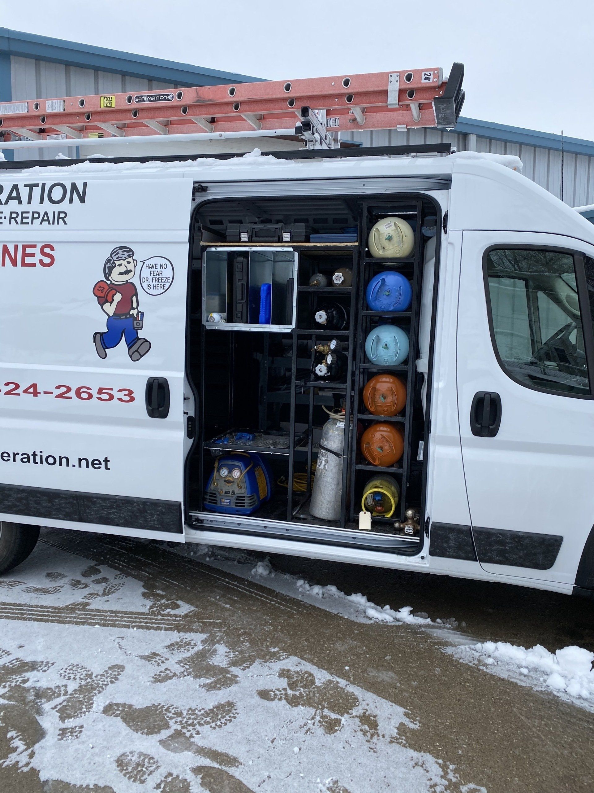 Refrigerator Service Truck – Moline, IL - A & A Refrigeration