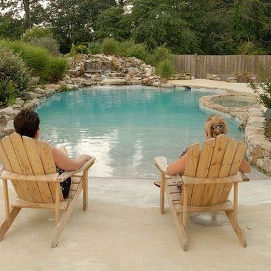 Pool With Fountain — Jacksonville Beach, FL — The Batts Company