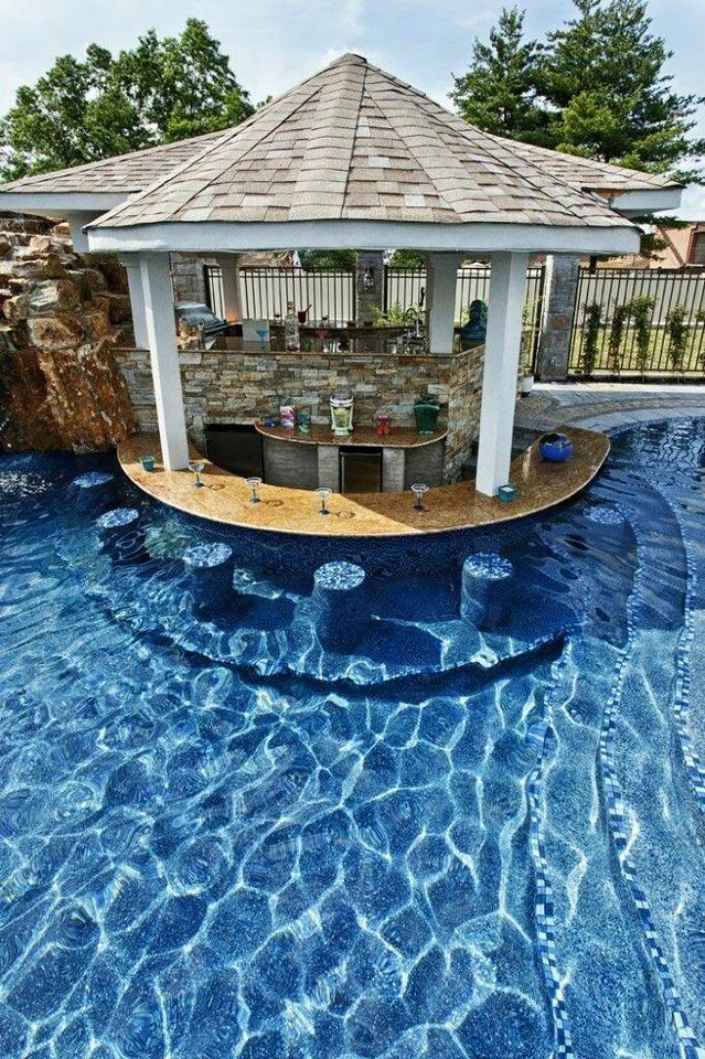 Swimming Pool With Mini Bar — Jacksonville Beach, FL — The Batts Company