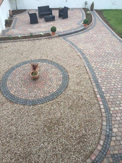 Patio installation