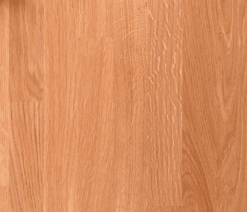 Light-colored oak wood flooring planks showing a natural grain pattern and warm, orange-toned finish.