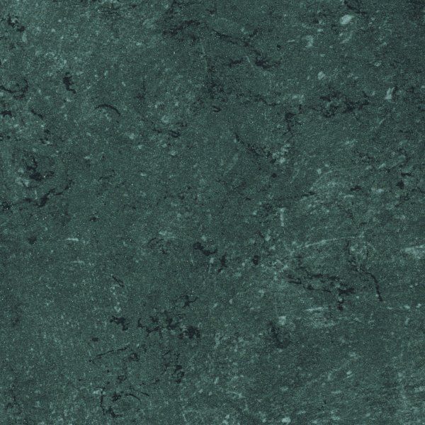 A dark, muted forest green textured background with subtle, mottled variations and small black flecks.