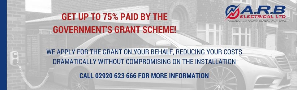 Call today to discuss grant funding 75% funding for EV Charging Installation