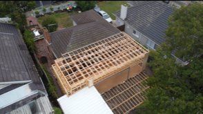 top view of a house