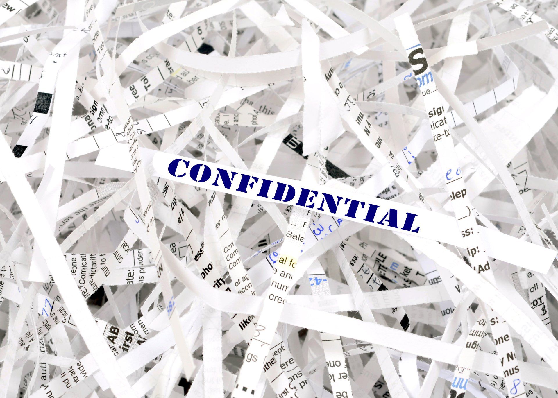 Reliable confidential waste destruction service