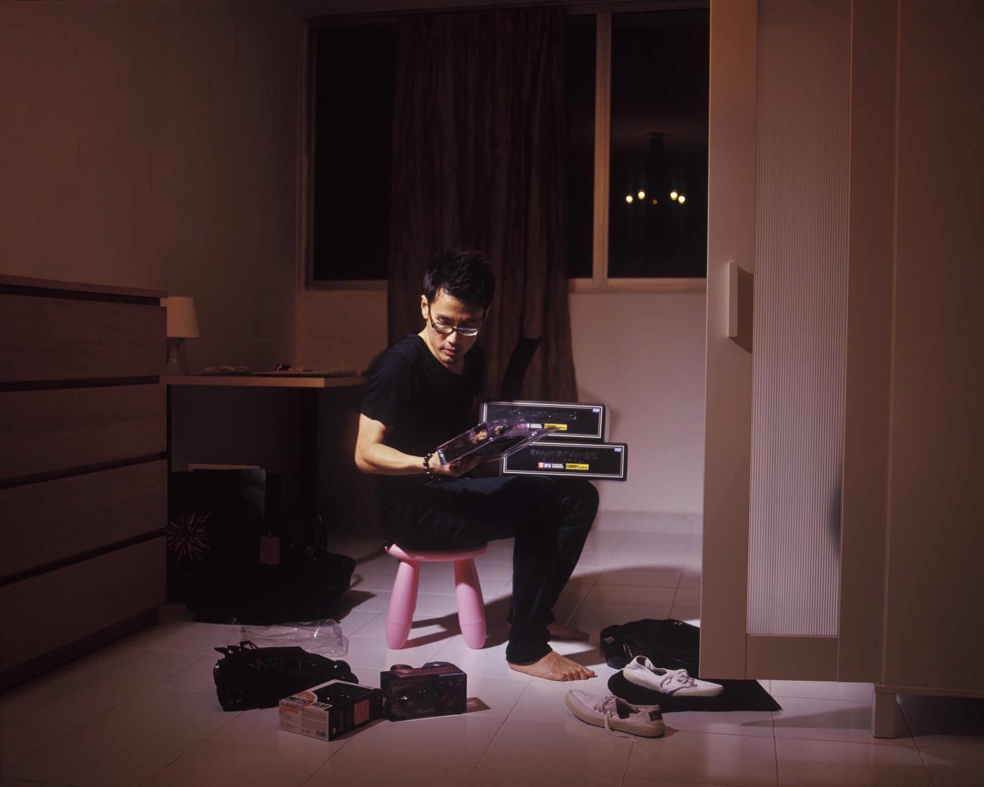 “Karl”, from the project “Convergence” Singapore, 2010. 80x100cm
