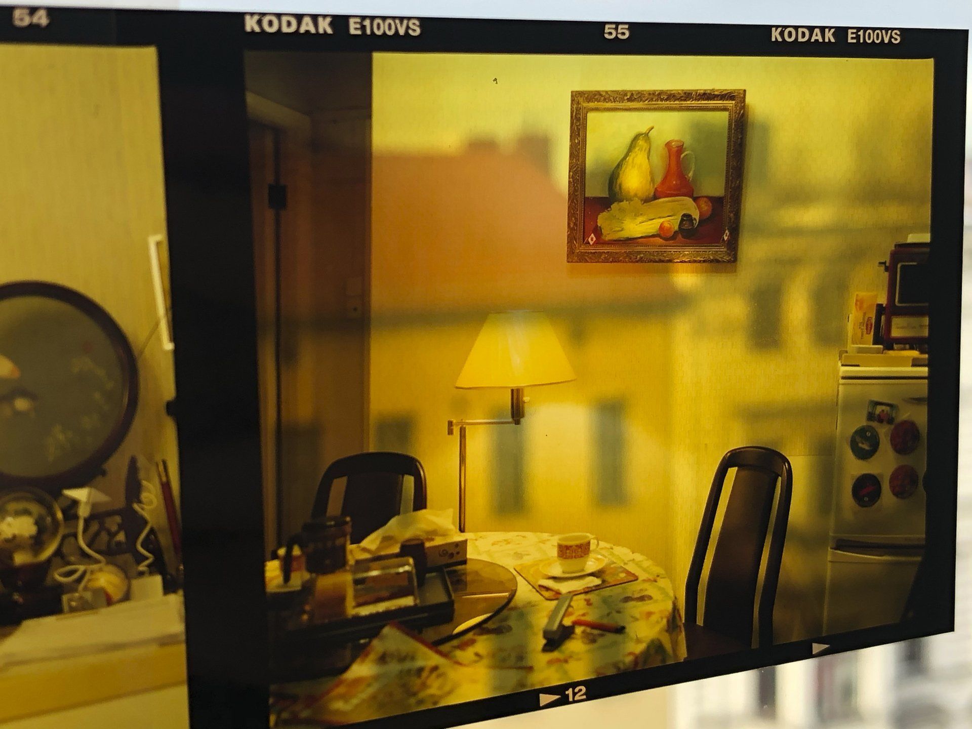Neighbour at Upper Kai Yuen Lane, 2009. Kodak E100VS slide, 120mm. (2019) 37.5x50cm. Archival pigment print