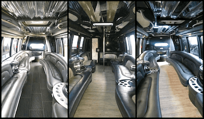 Party bus with a bathroom in Philadelphia Philadelphia party bus with bathroom