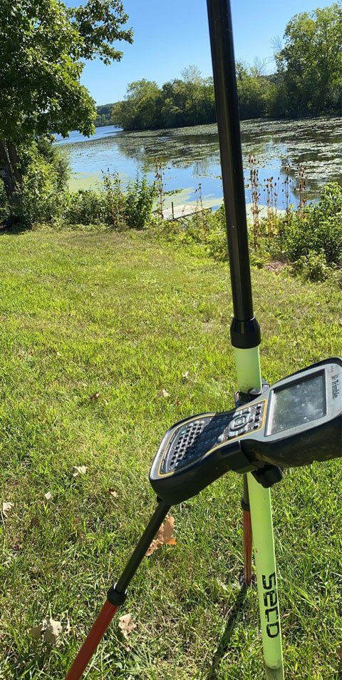 GPS in Lake — Green Bay, WI — TNT Professional Land Surveyors GPS in Lake — Green Bay, WI — TNT Professional Land Surveyors