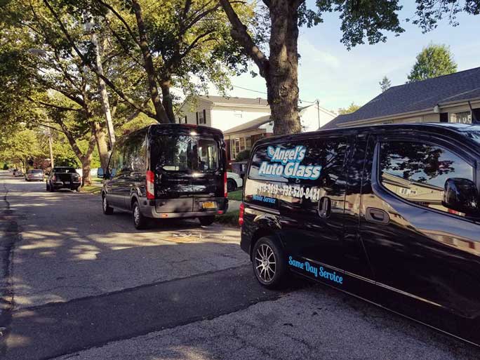 Angels Auto Glass Home Service on Duty ─ Staten Island, NY ─ Angel's Auto Glass