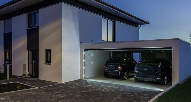 Betonfertiggarage