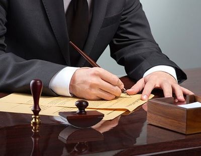 Lawyer Signing Testament - Family Law in York, PA Lawyer Signing Testament - Family Law in York, PA