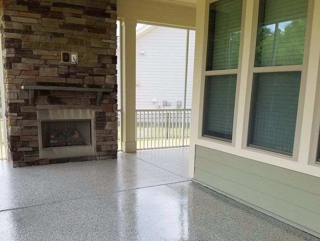 patio epoxy coating