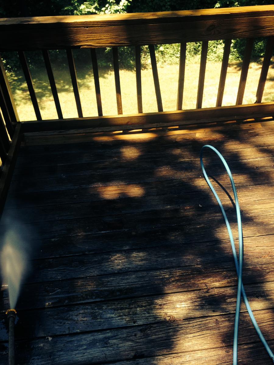 Damaged Deck in Greensboro, NC