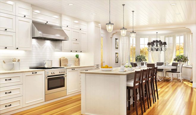 Kitchen After Cleaning — Cypress, TX — Total Dynamics Cleaning Services