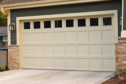 2298 recessed panel garage door