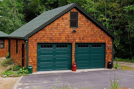 4283 raised panel garage door