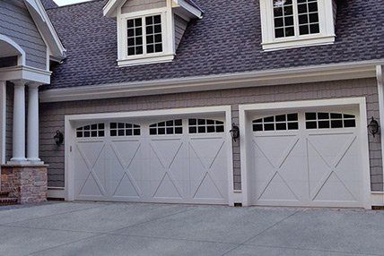 5500 overlay carriage house garage door