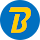 Blue and yellow “B” logo in a rounded square icon