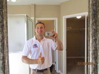 selfie in house