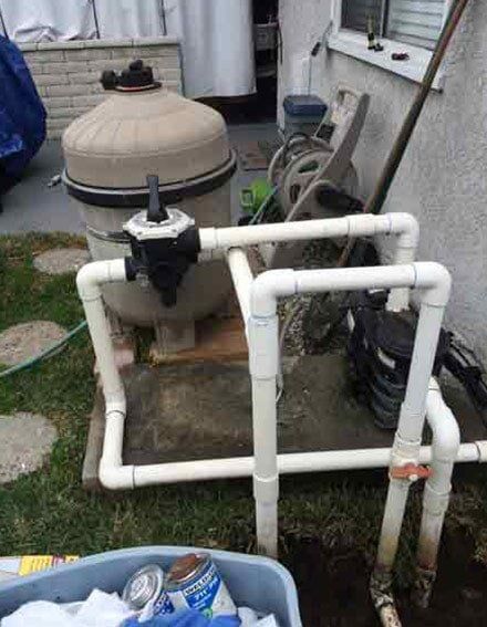 Unorganized pipes- Pool services in Whittier, CA Unorganized pipes- Pool services in Whittier, CA