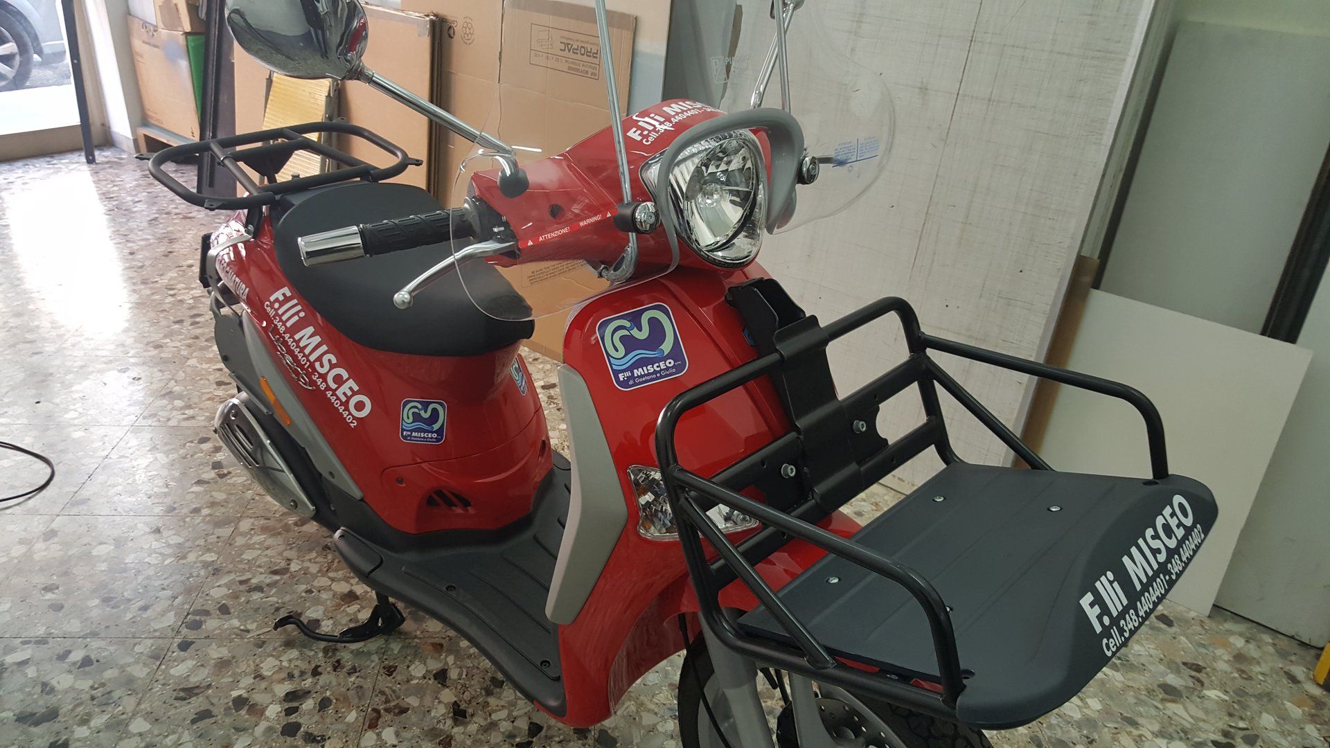 scritte su moto