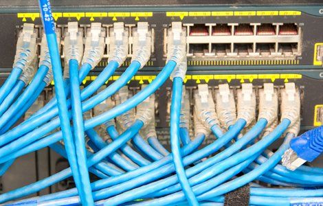 Fibre optic termination for networks