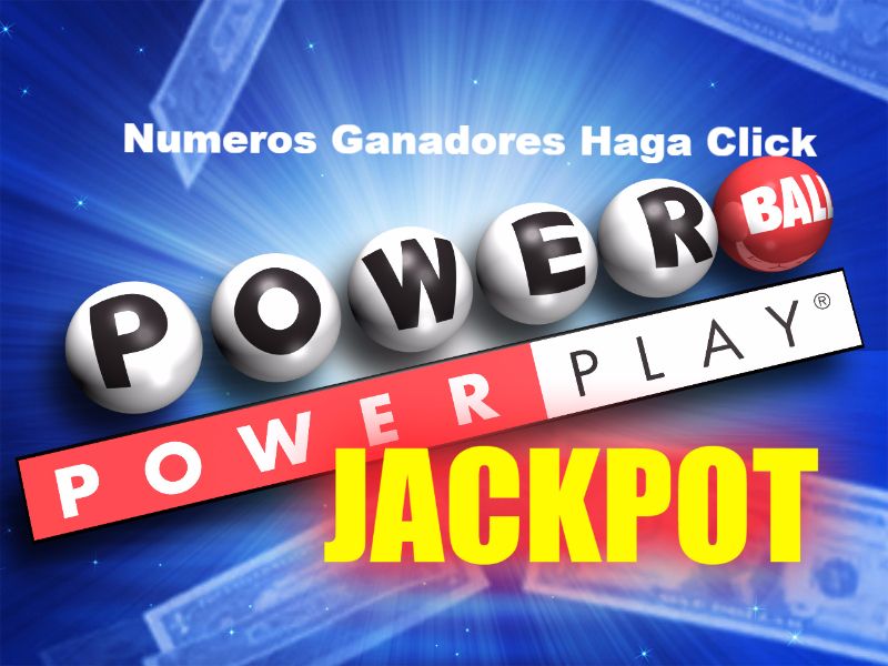 Powerball logo with numbered balls and 