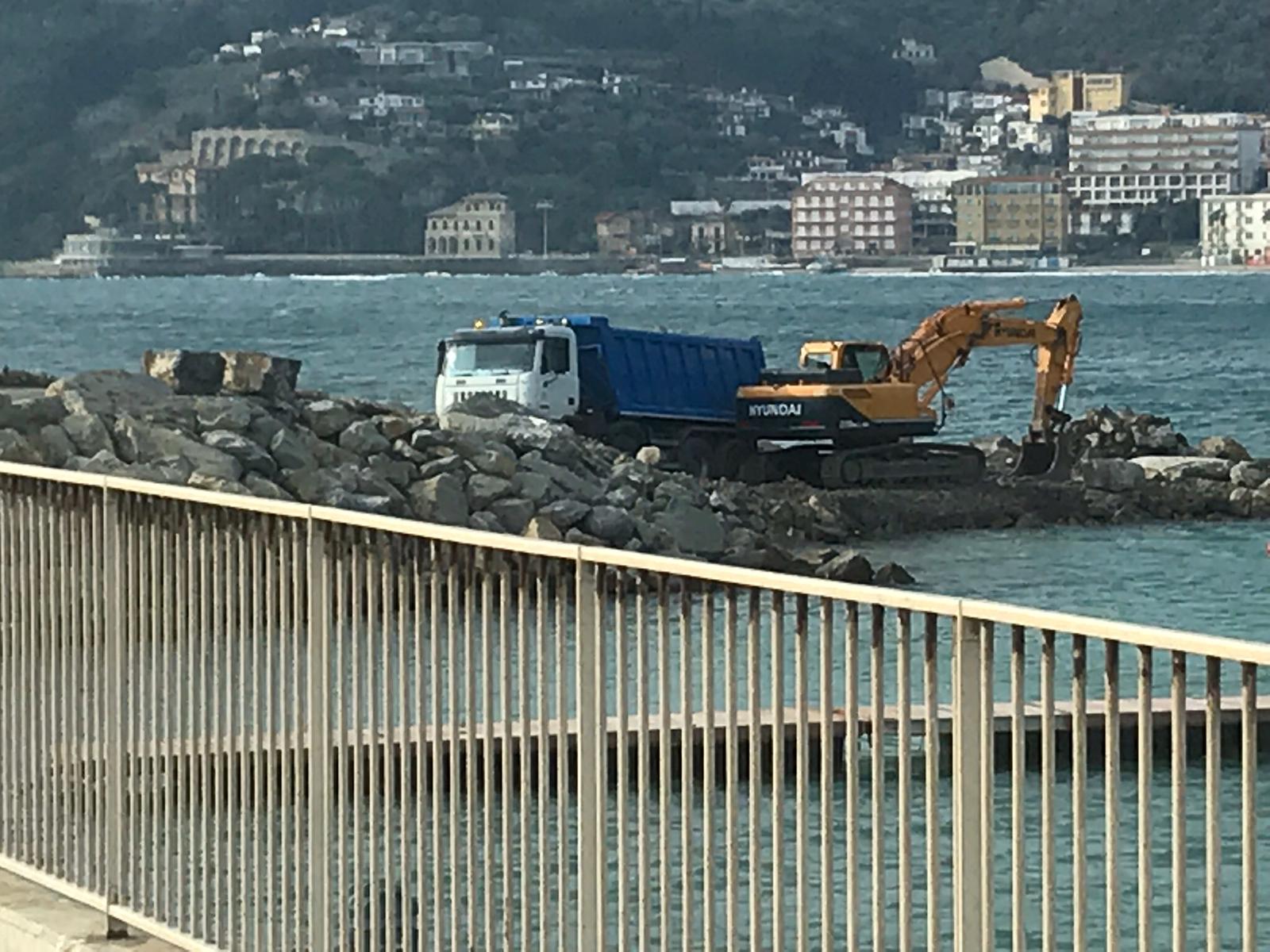costruzione di molo