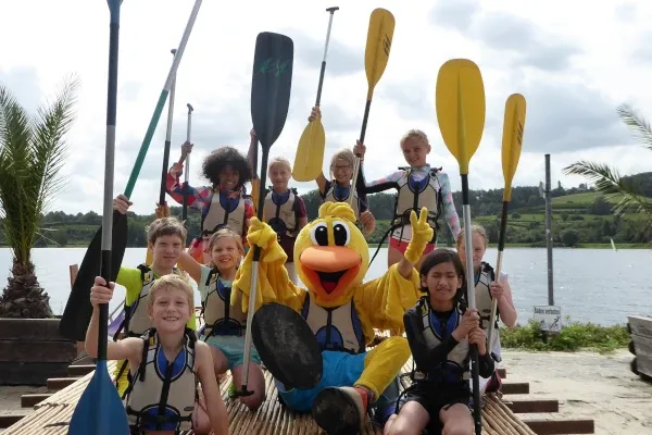 Abenteuercamp für Kinder am Seaside Beach