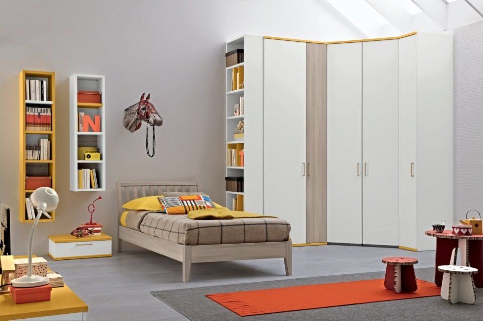 cameretta per bambini dal design moderno
