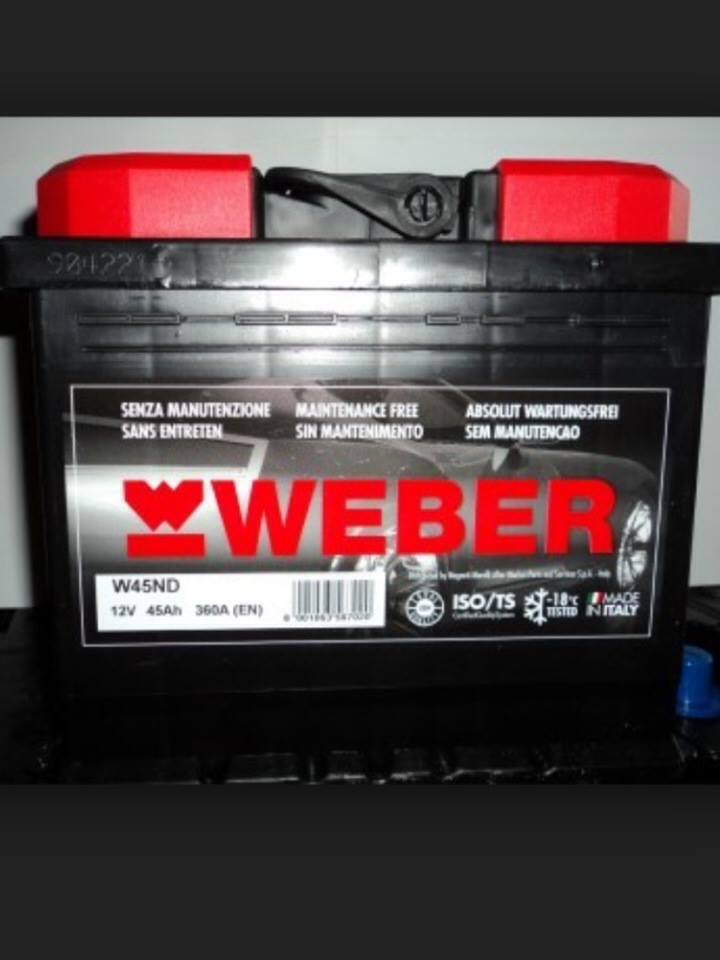 batteria per auto