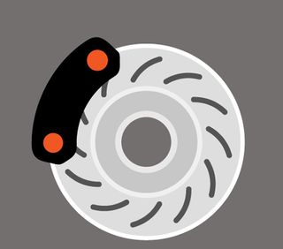 Illustration of a wheel, symbol for car servicing in Wakefield