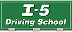 I-5 Driving School logo.