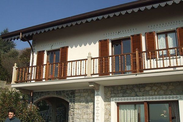 ringhiera legno