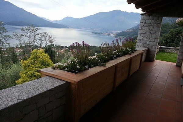 fioriera legno