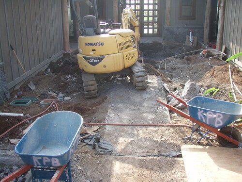 koi pond building