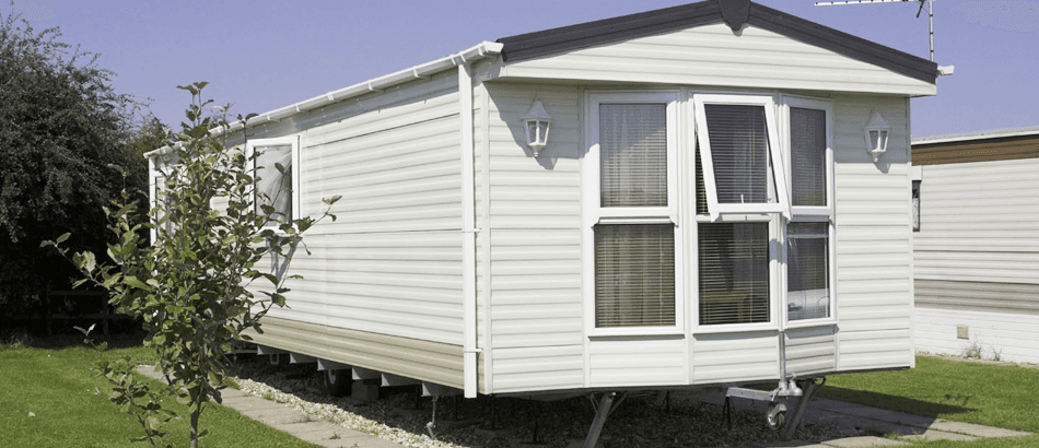 A beautiful mobile home
