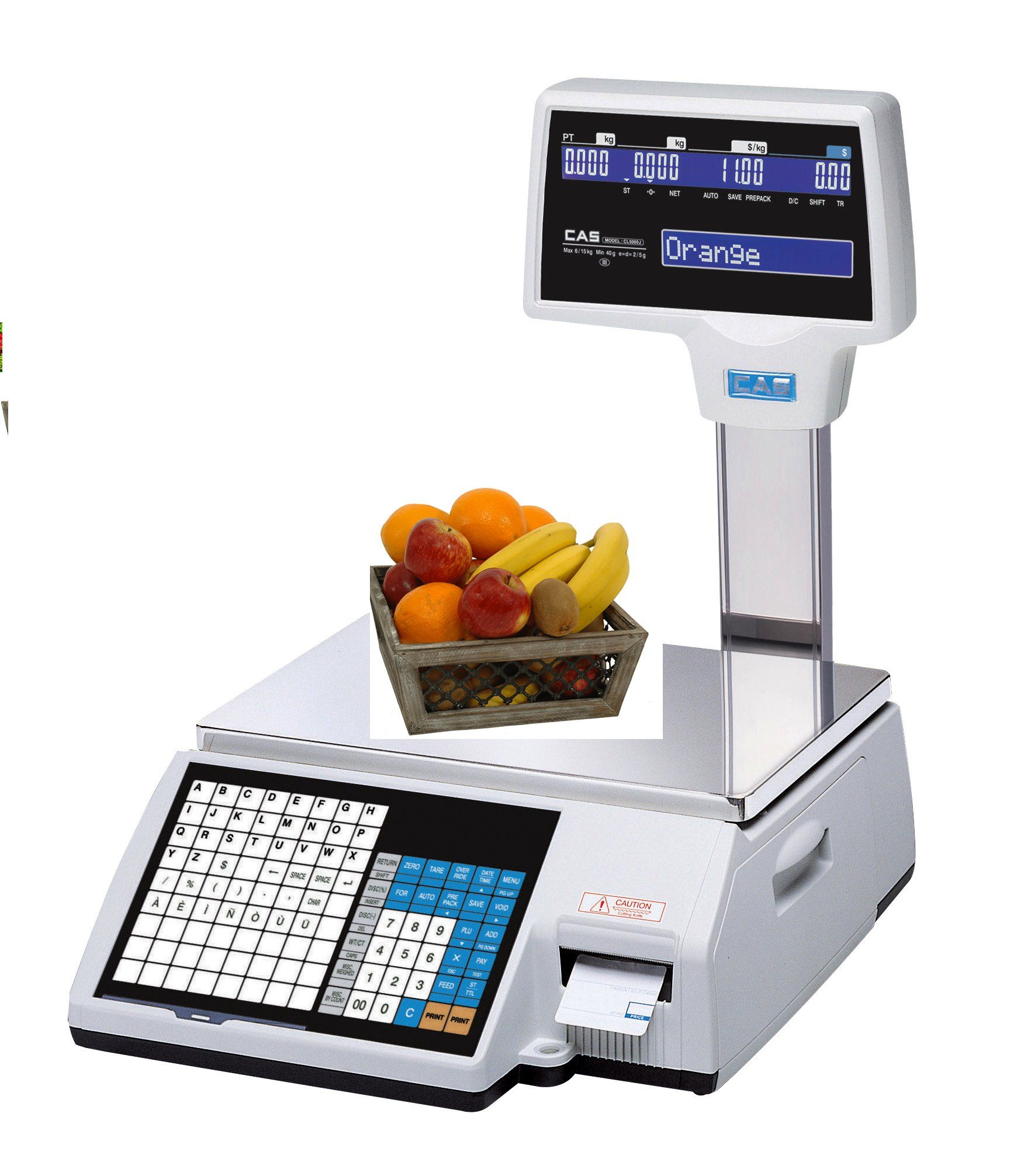 Commercial scale by CAS