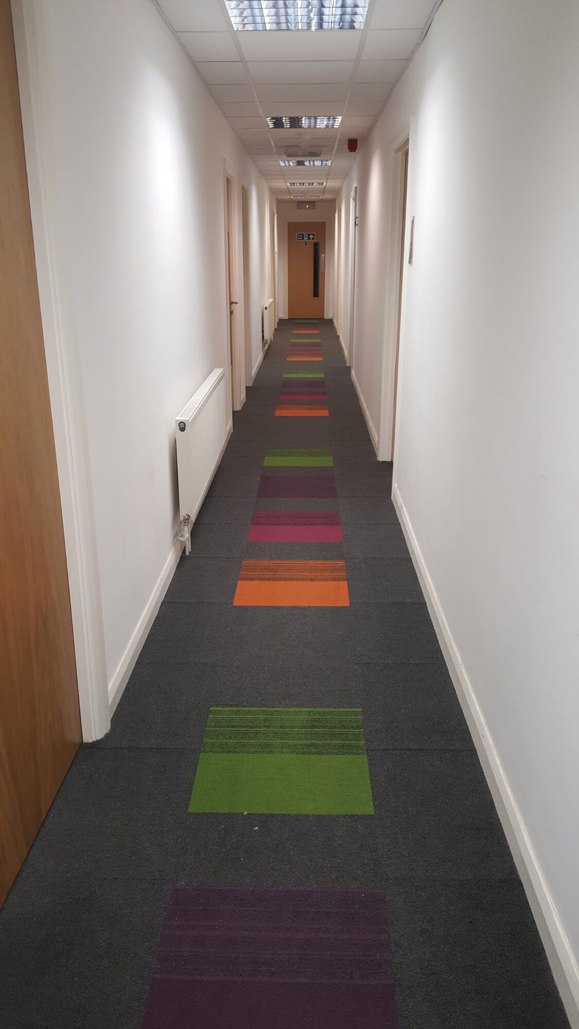 interior view of an office